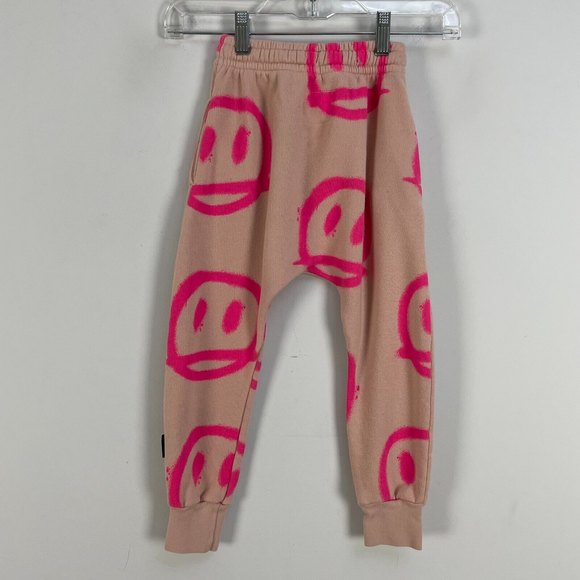 Nununu Unisex Size 4-5 Kids Drop Crotch Pants Casual Joggers - Picture 5 of 9